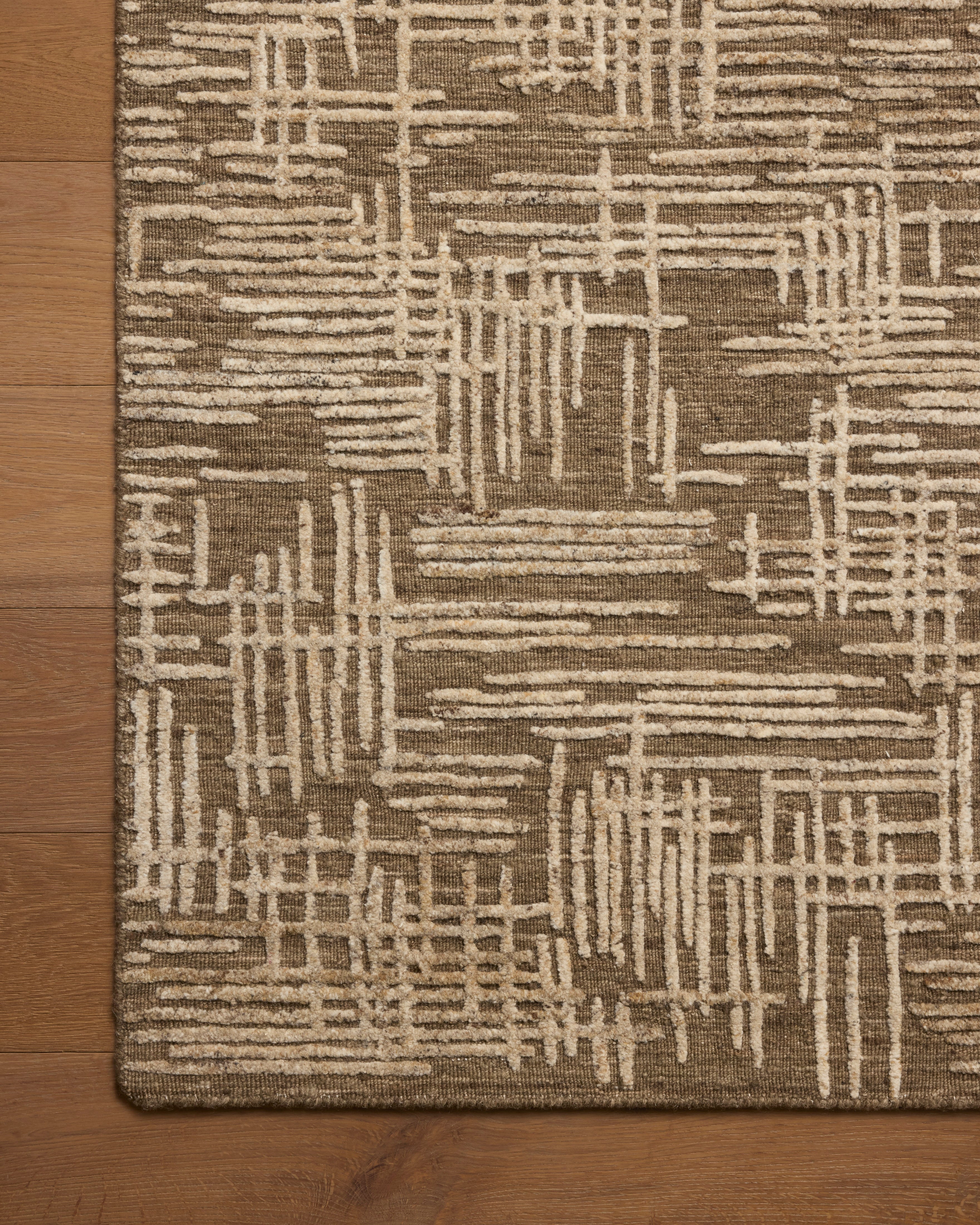 Loloi Woodriff Tobacco / Natural Rug RUGS - wool Loloi