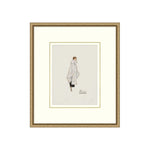 "Fashion Design Sketch" Framed Art Print ARTWORK - framed art Wendover Art Group Fashion Design Sketch 1