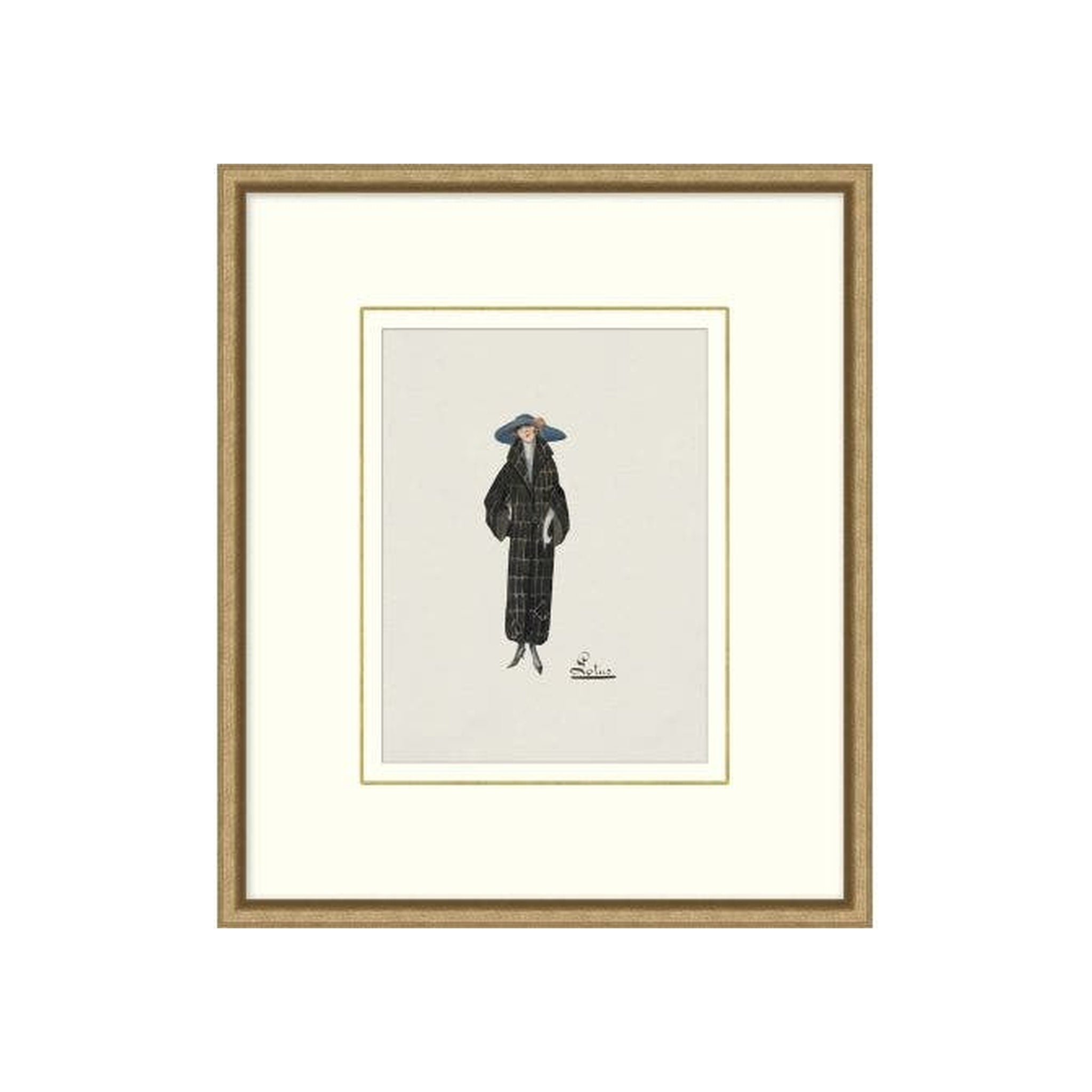 Fashion Design Sketch 12 ARTWORK - framed art Wendover Art Group