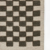 Willa Charcoal Checkerboard Rug