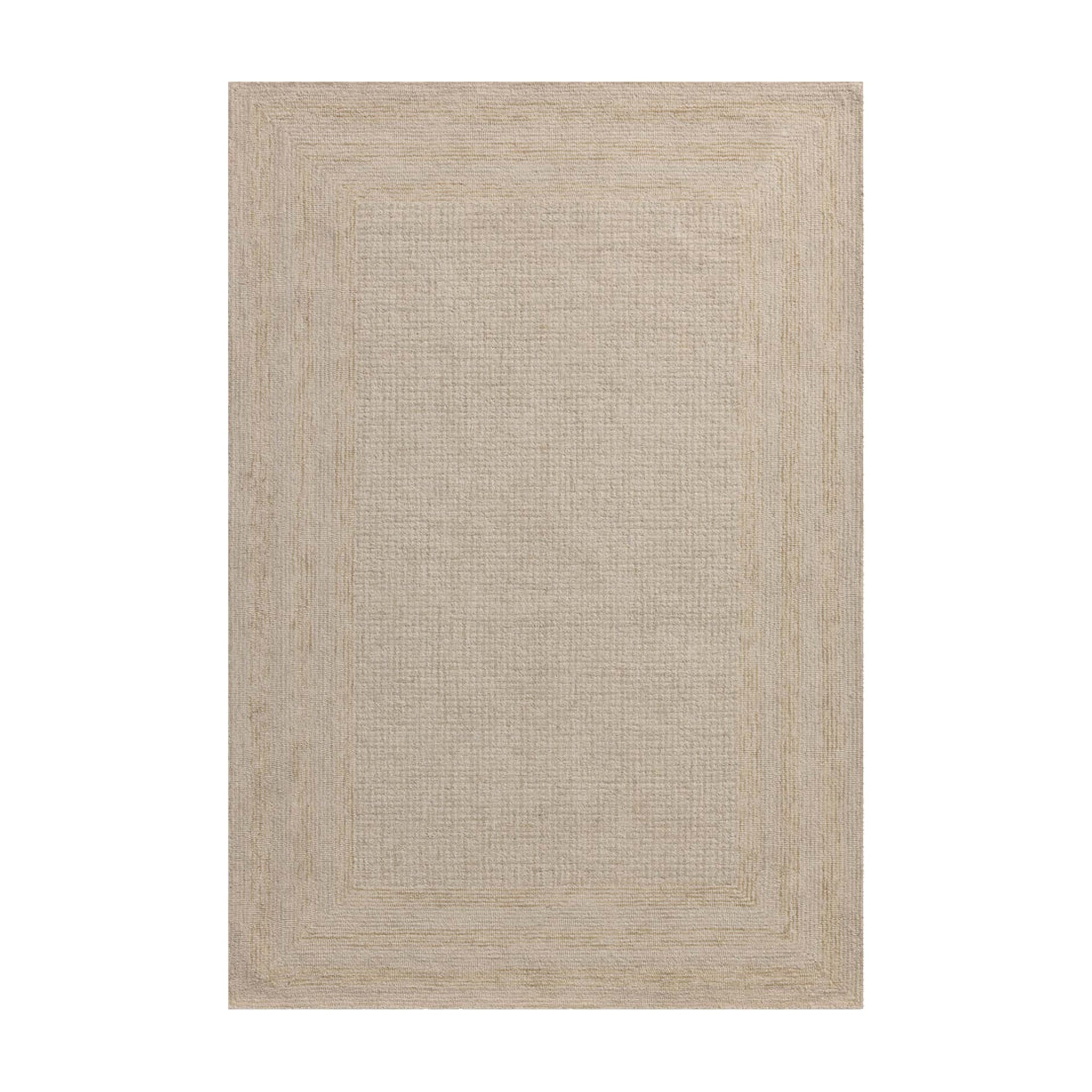Amber Lewis x Loloi Windsor Ivory / Wheat Rug RUGS - wool Loloi 18" x 18"