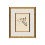 "Equine Sketch" Framed Art Print ARTWORK - framed art Wendover Art Group Equine Sketch I