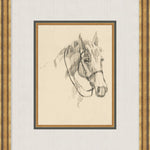 "Equine Sketch" Framed Art Print ARTWORK - framed art Wendover Art Group