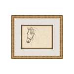 "Equine Sketch" Framed Art Print ARTWORK - framed art Wendover Art Group Equine Sketch IV