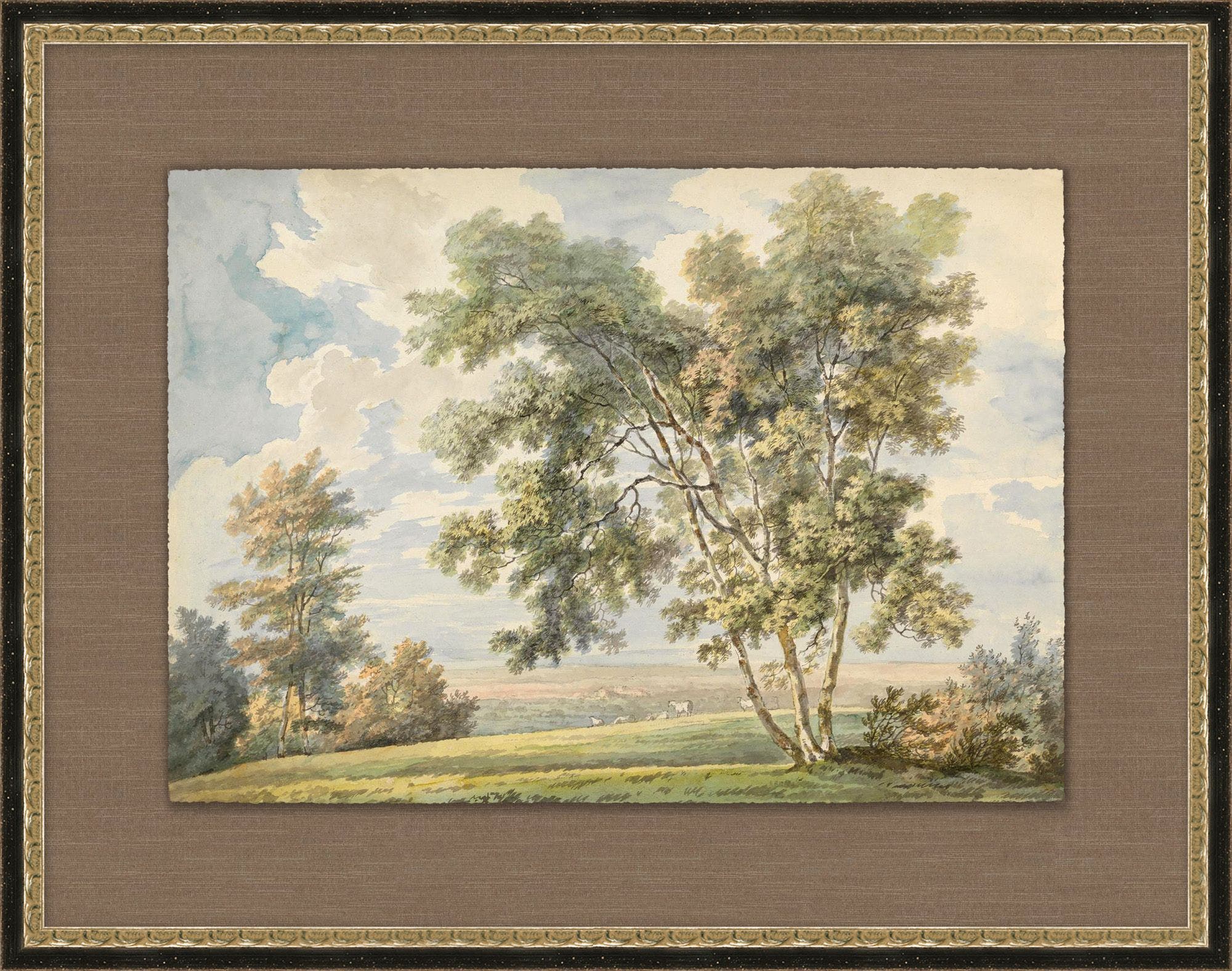 "In the Orchard" Framed Art Print ARTWORK - framed art Wendover Art Group