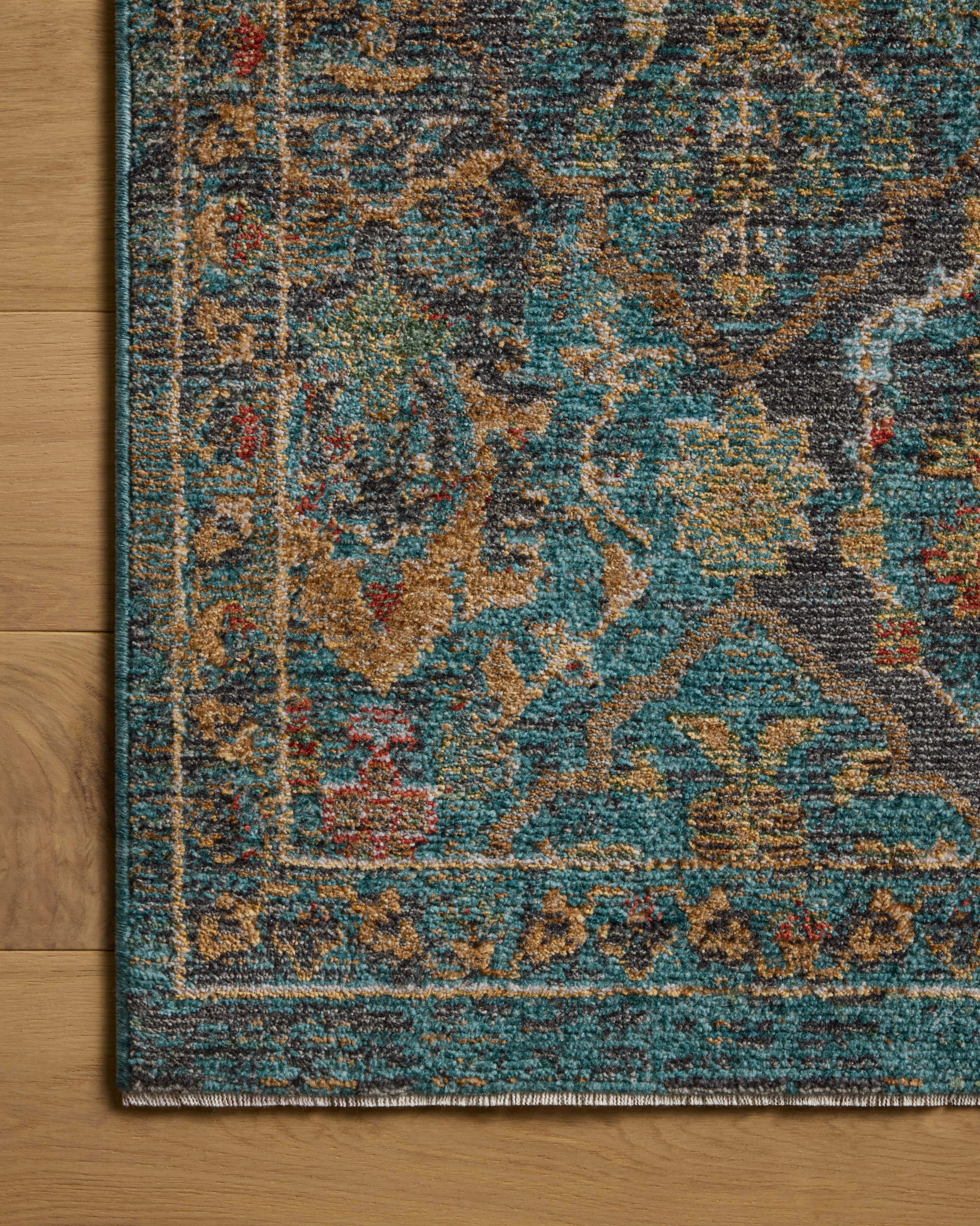 Loloi Winchester Blue Rug RUGS - synthetic Loloi 18" x 18"