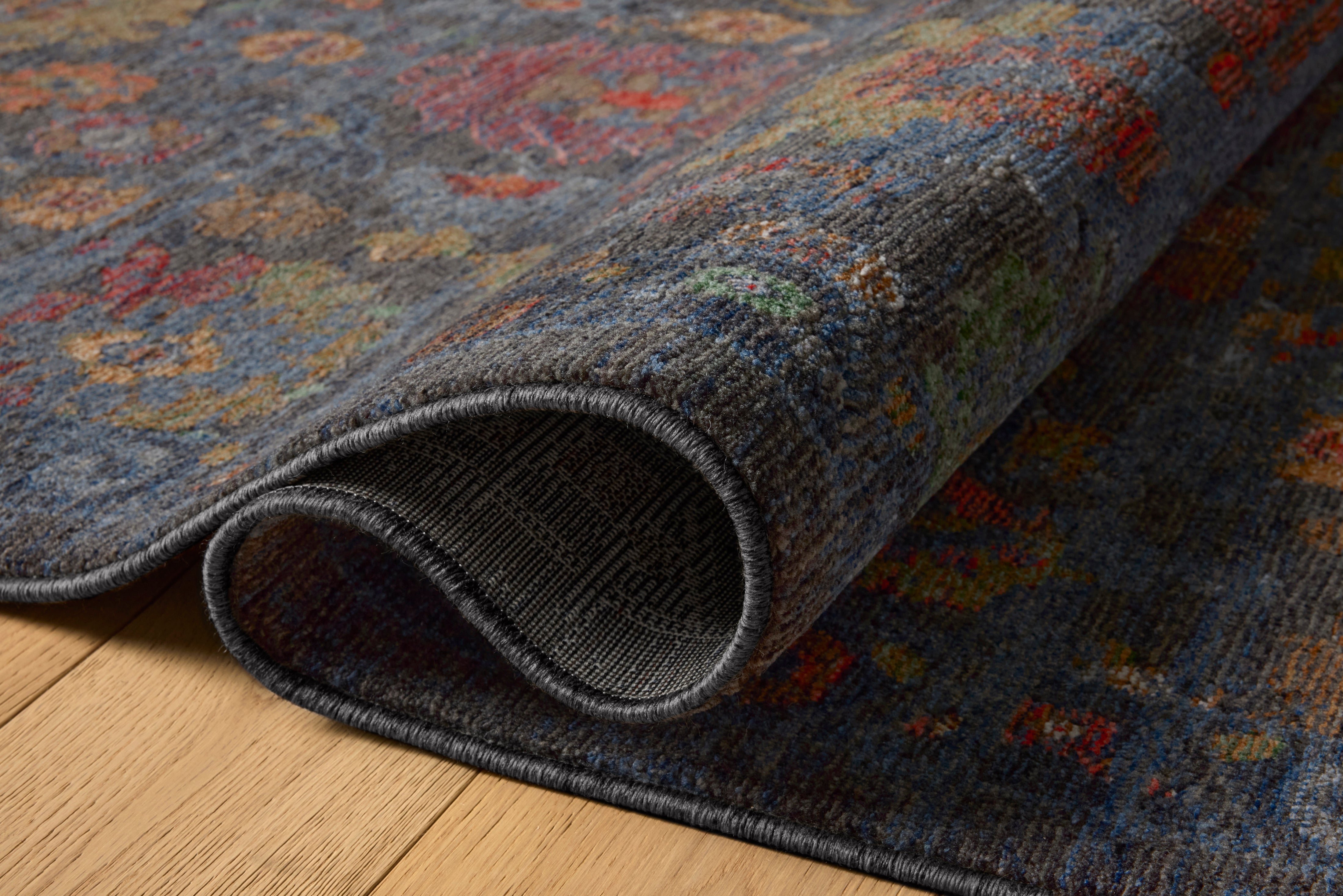 Loloi Winchester Sapphire / Multi Square Rug RUGS - synthetic Loloi