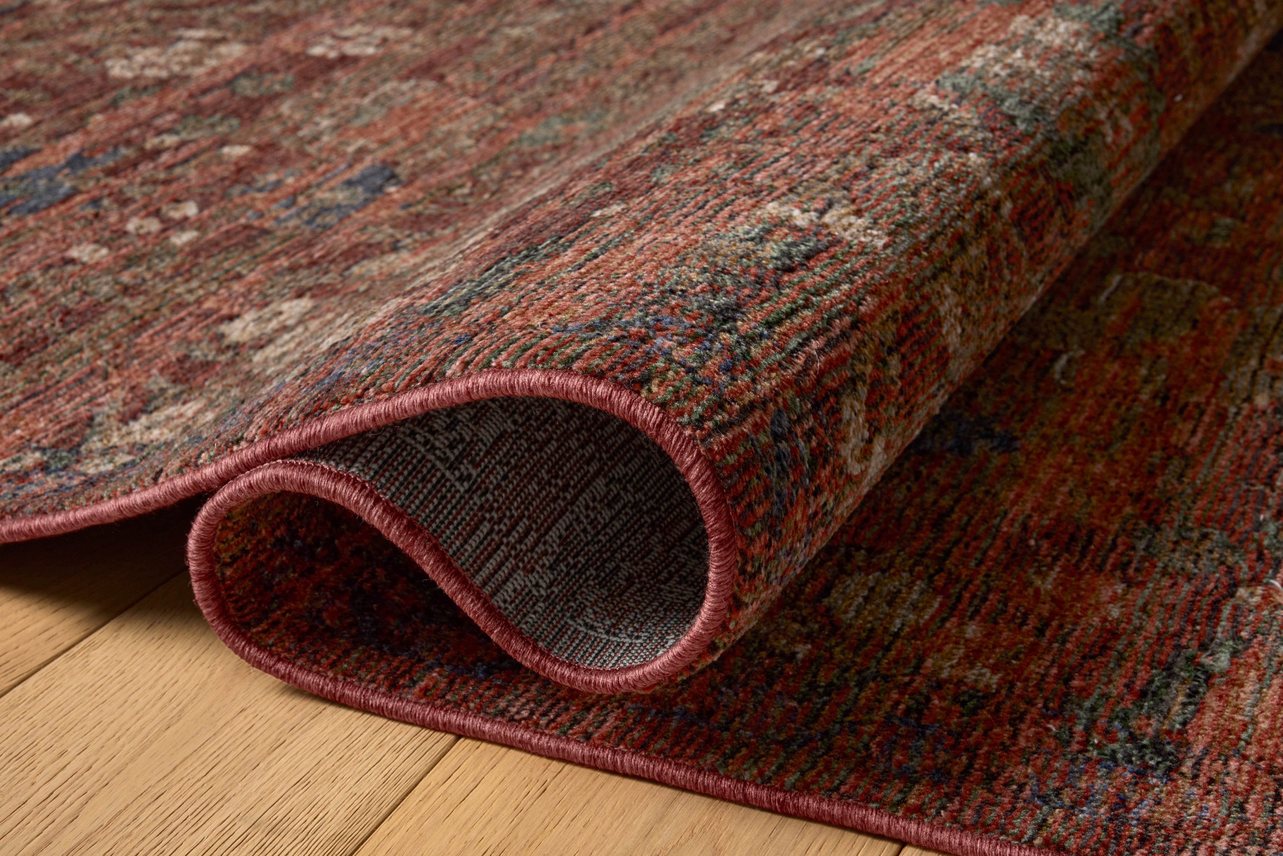 Loloi Winchester Ruby / Mushroom Rug RUGS - synthetic Loloi