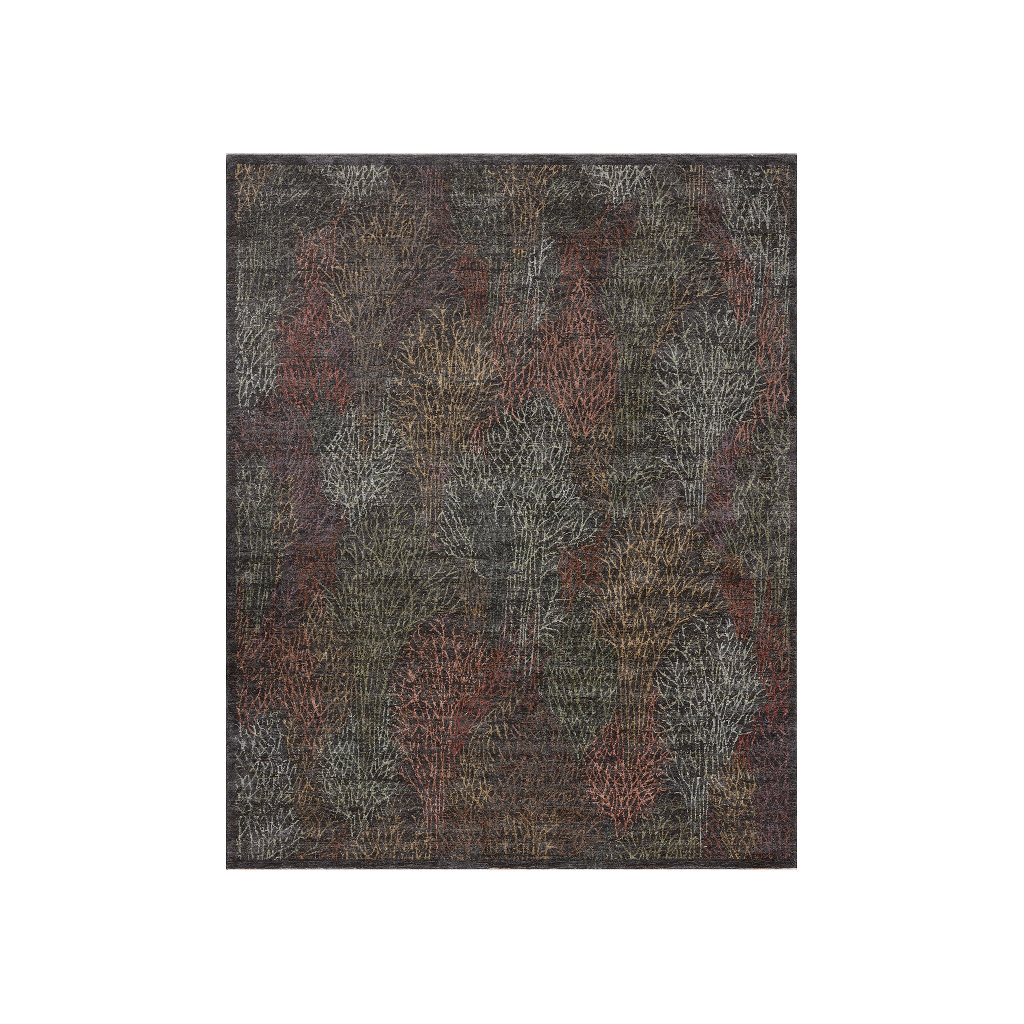 Loloi Winchester Ink / Multi Rug, 18" x 18"