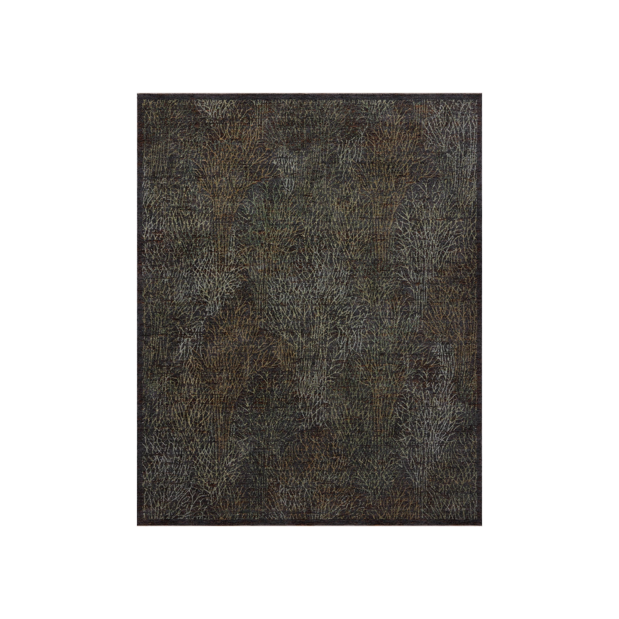 Loloi Winchester Ink / Mist Rug, 18" x 18"