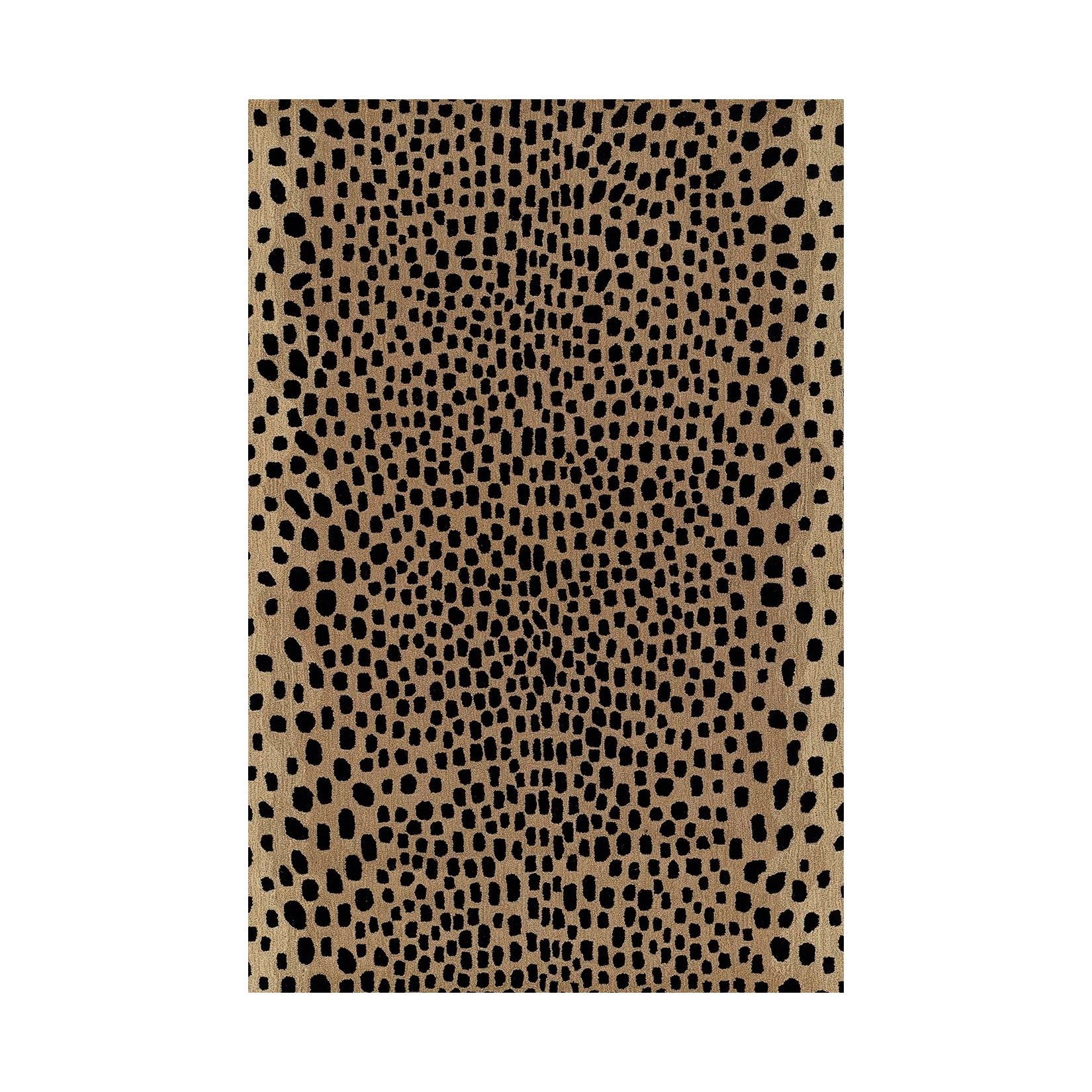 Woodland Cheetah Hand Tufted Wool Area Rug RUGS - wool Momeni 2' x 3'