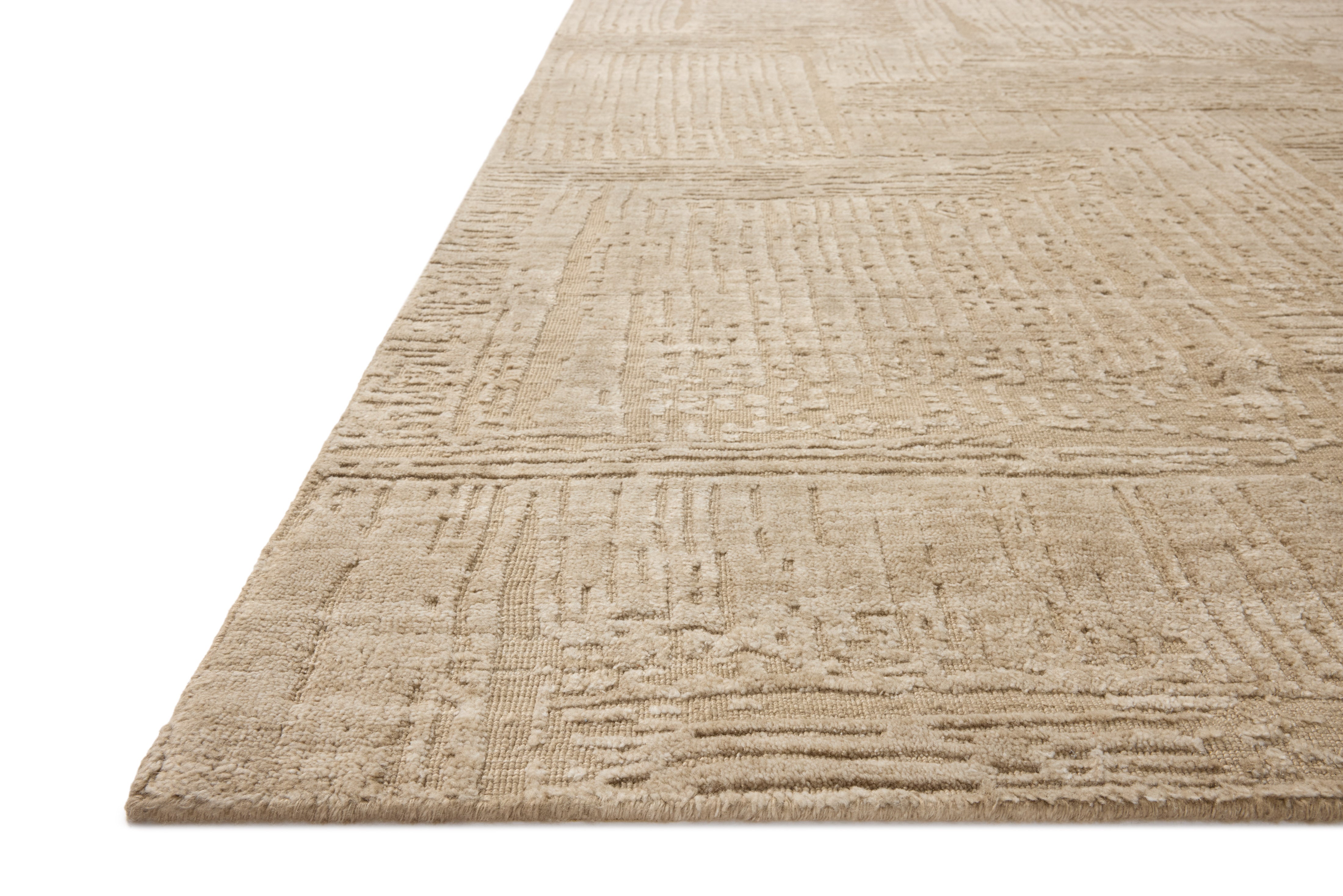 Loloi Woods Oatmeal Rug RUGS - wool Loloi 18" x 18" sample