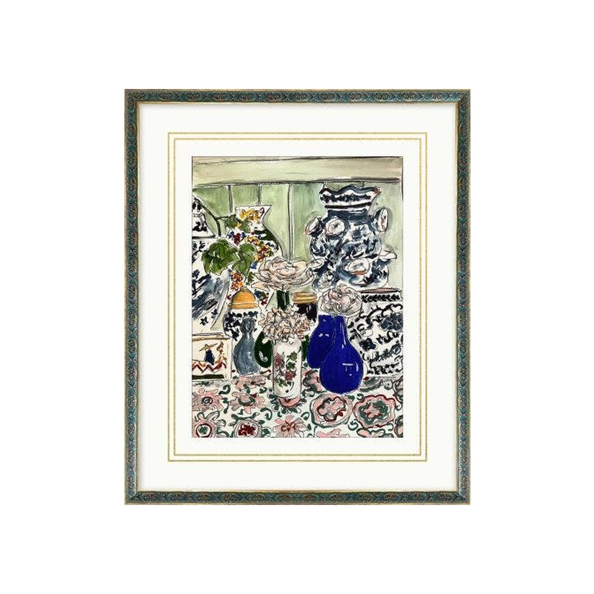 For the Love of Chinoiserie 1 ARTWORK - framed art Wendover Art Group