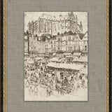"Etched in History 9" Framed Art Print ARTWORK - framed art Wendover Art Group