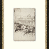 "Etched in History 11" Framed Art Print ARTWORK - framed art Wendover Art Group