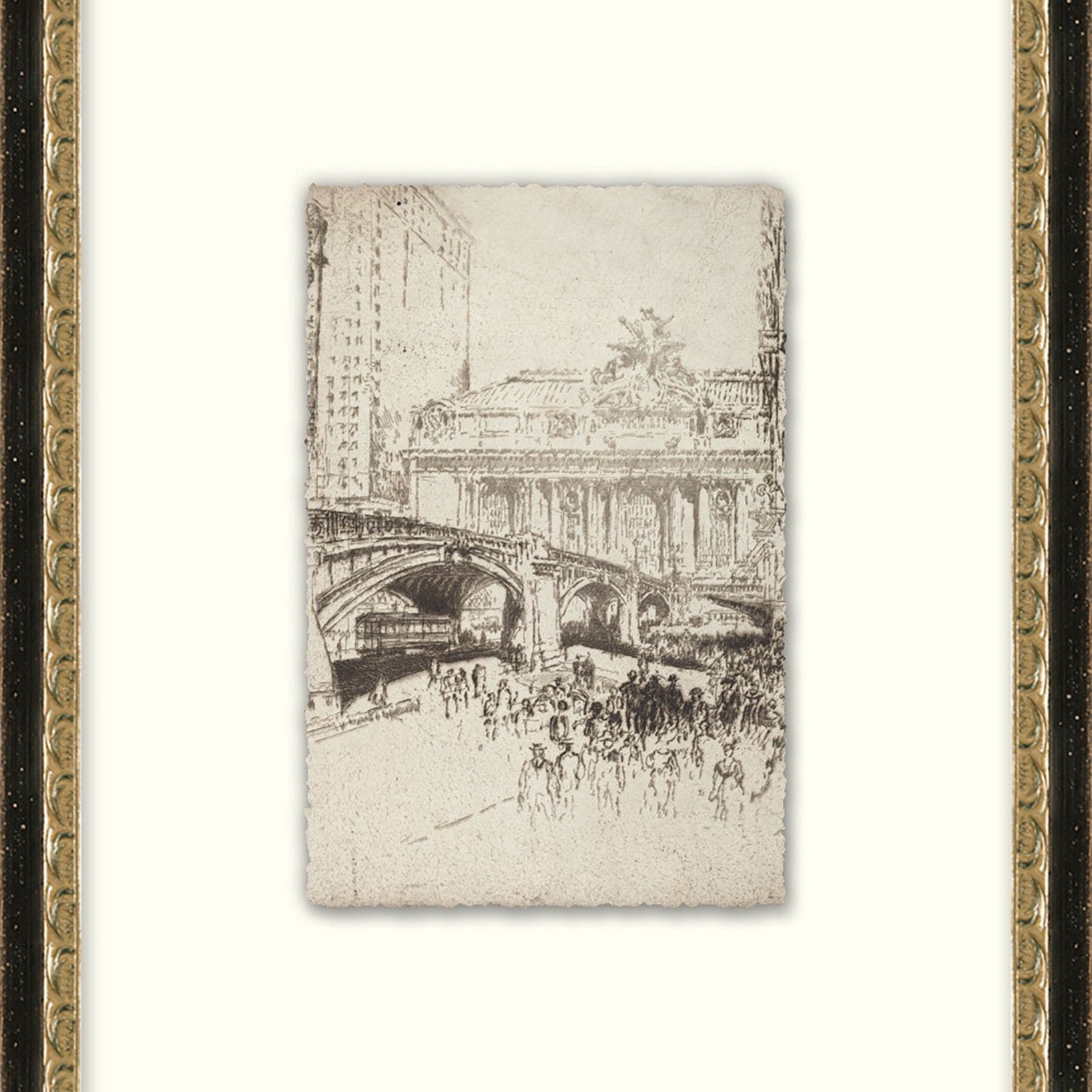 "Sketched in History 11" Framed Art Print ARTWORK - framed art Wendover Art Group