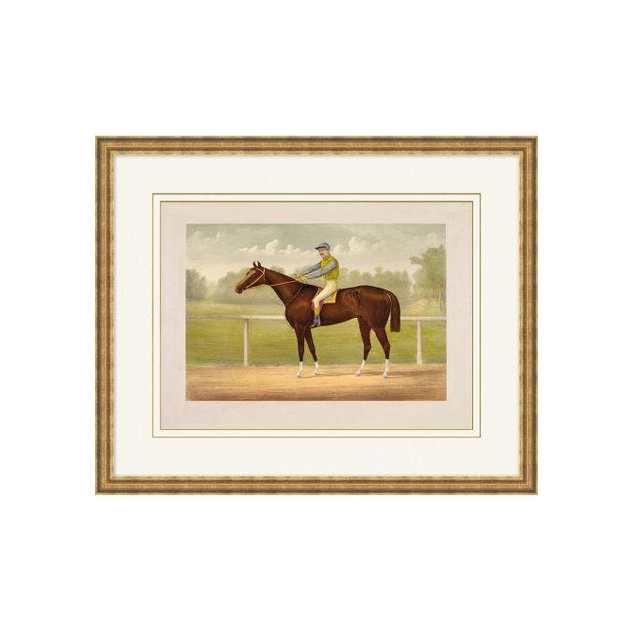 Derby Race 2 ARTWORK - framed art Wendover Art Group