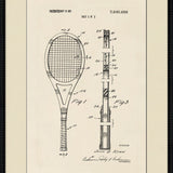 "Anatomy of Tennis" Framed Art Print ARTWORK - framed art Wendover Art Group