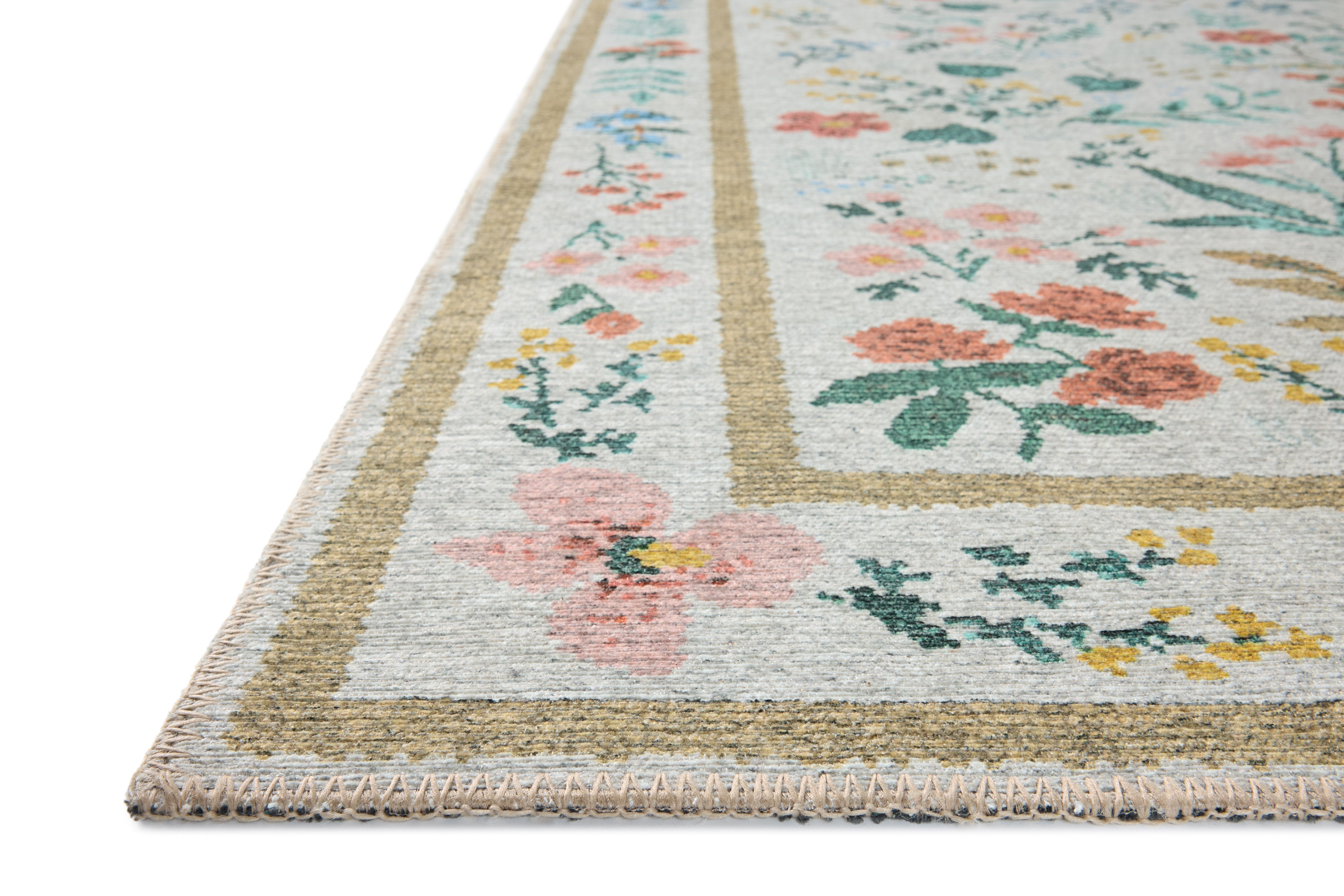 Rifle Paper Co. x Loloi Wildwood Cream Rug – view 5