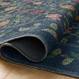 Rifle Paper Co. x Loloi Wildwood Navy Rug RUGS-patterned Loloi