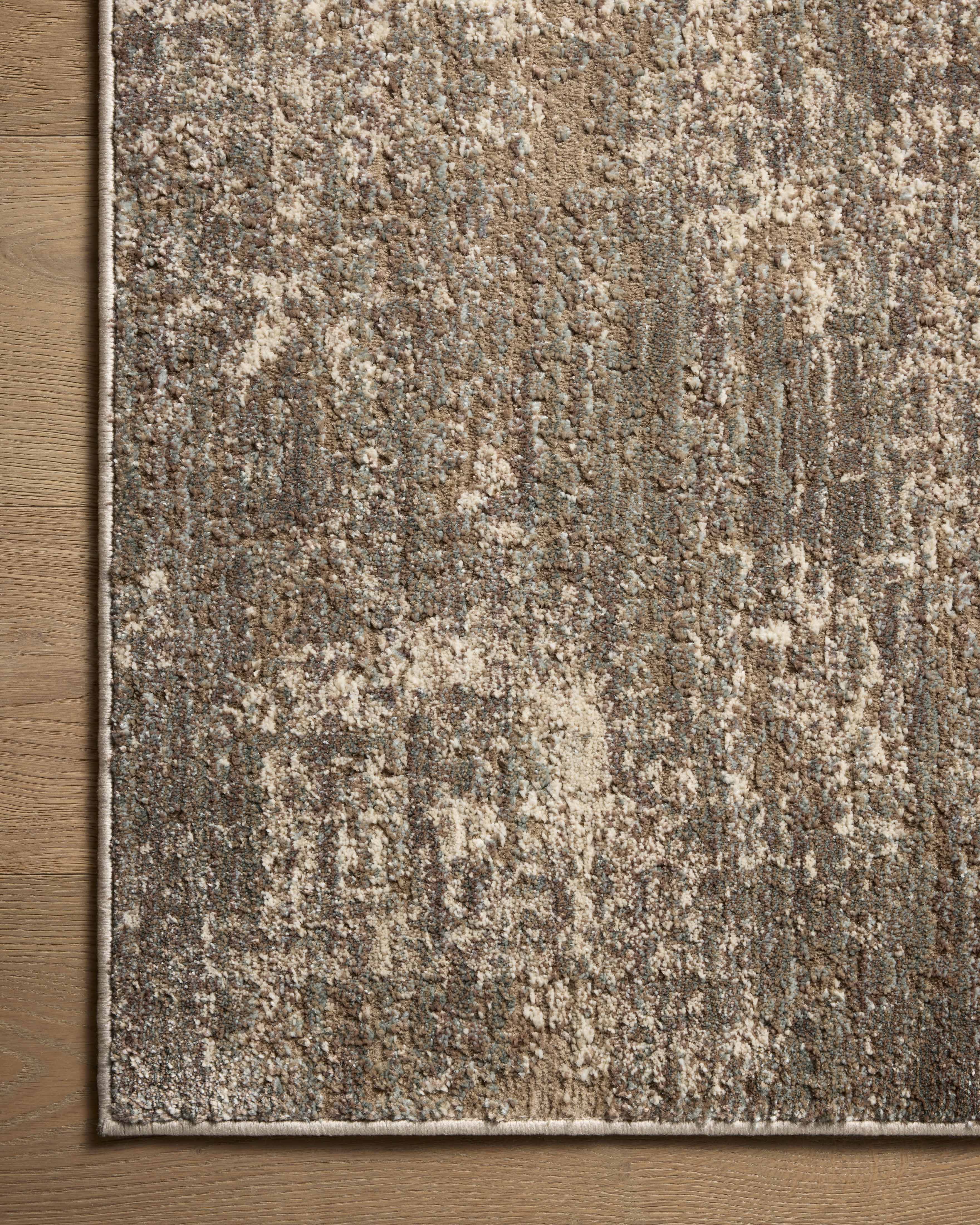 Loloi Wyatt Granite / Natural Runner Rug RUGS - synthetic Loloi
