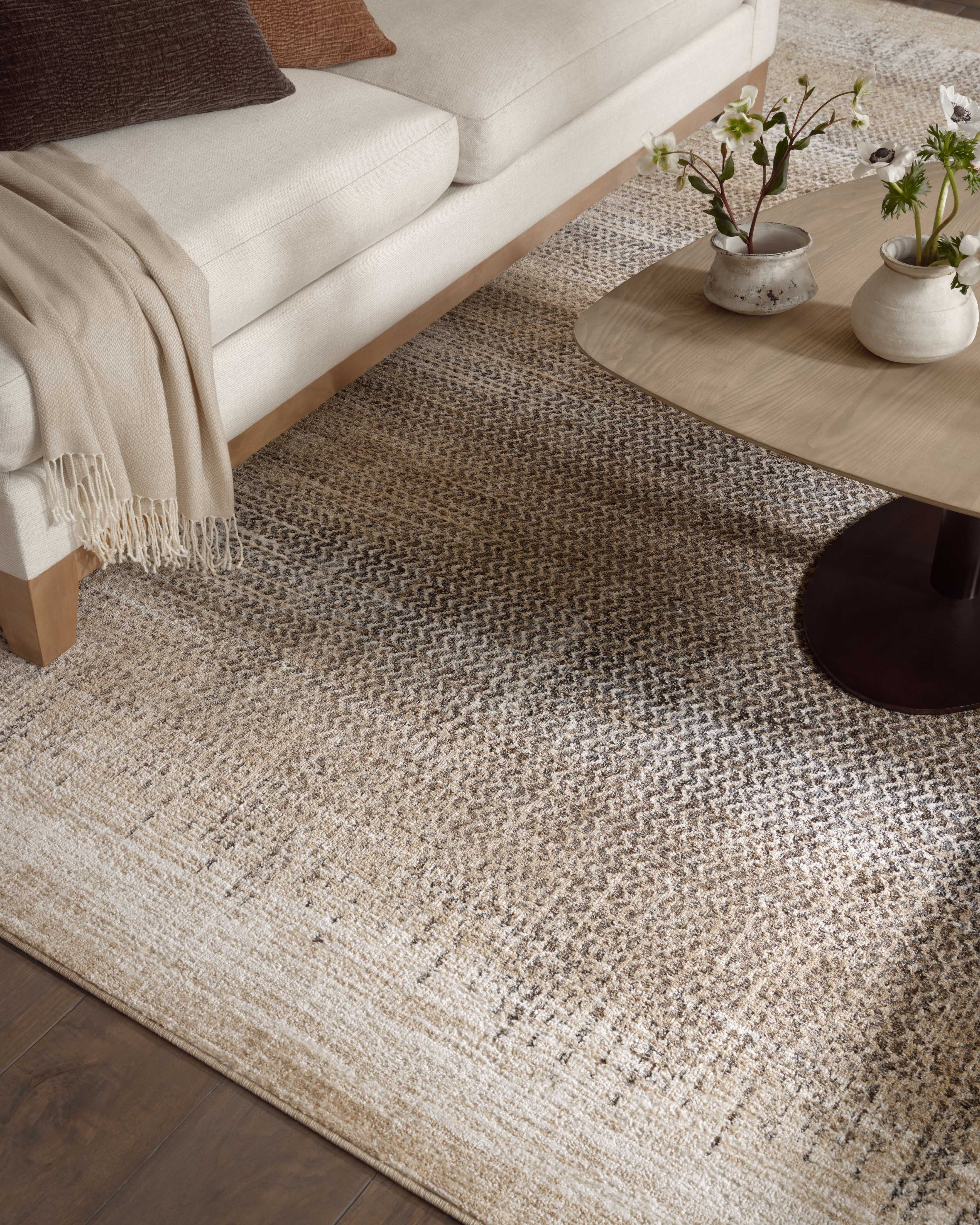 Loloi Wyatt Stone / Beige Runner Rug RUGS - synthetic Loloi