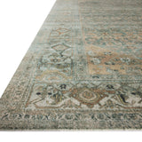 Magnolia Home by Joanna Gaines x Loloi Wimberly Lagoon / Wheat Rug RUGS - synthetic Loloi 18" x 18" sample