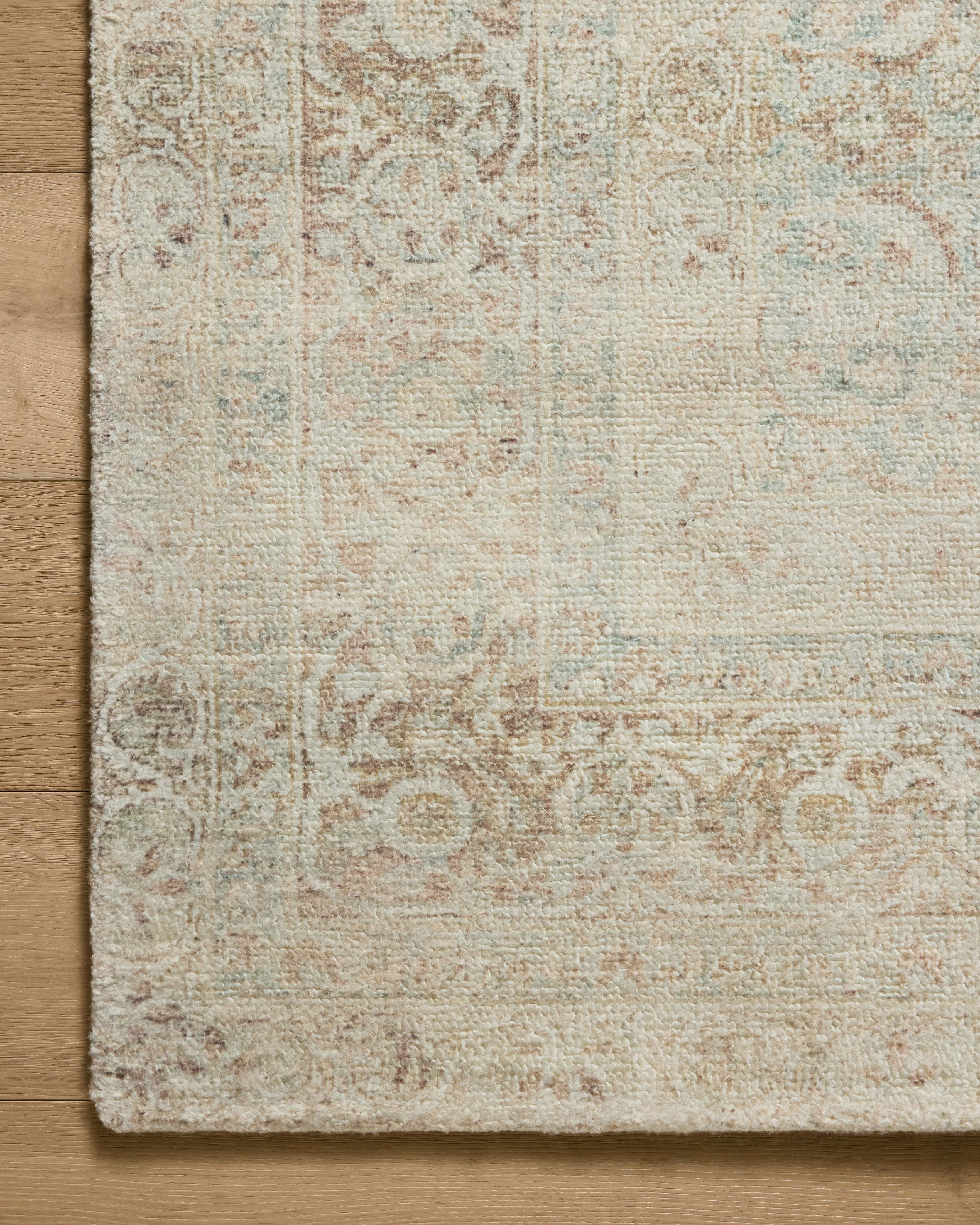 Magnolia Home by Joanna Gaines x Loloi Wimberly Sky / Copper Rug RUGS - synthetic Loloi 18" x 18" sample