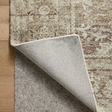 Magnolia Home by Joanna Gaines x Loloi Wimberly Bark / Ivory Rug, 18" x 18" Sample – view 8