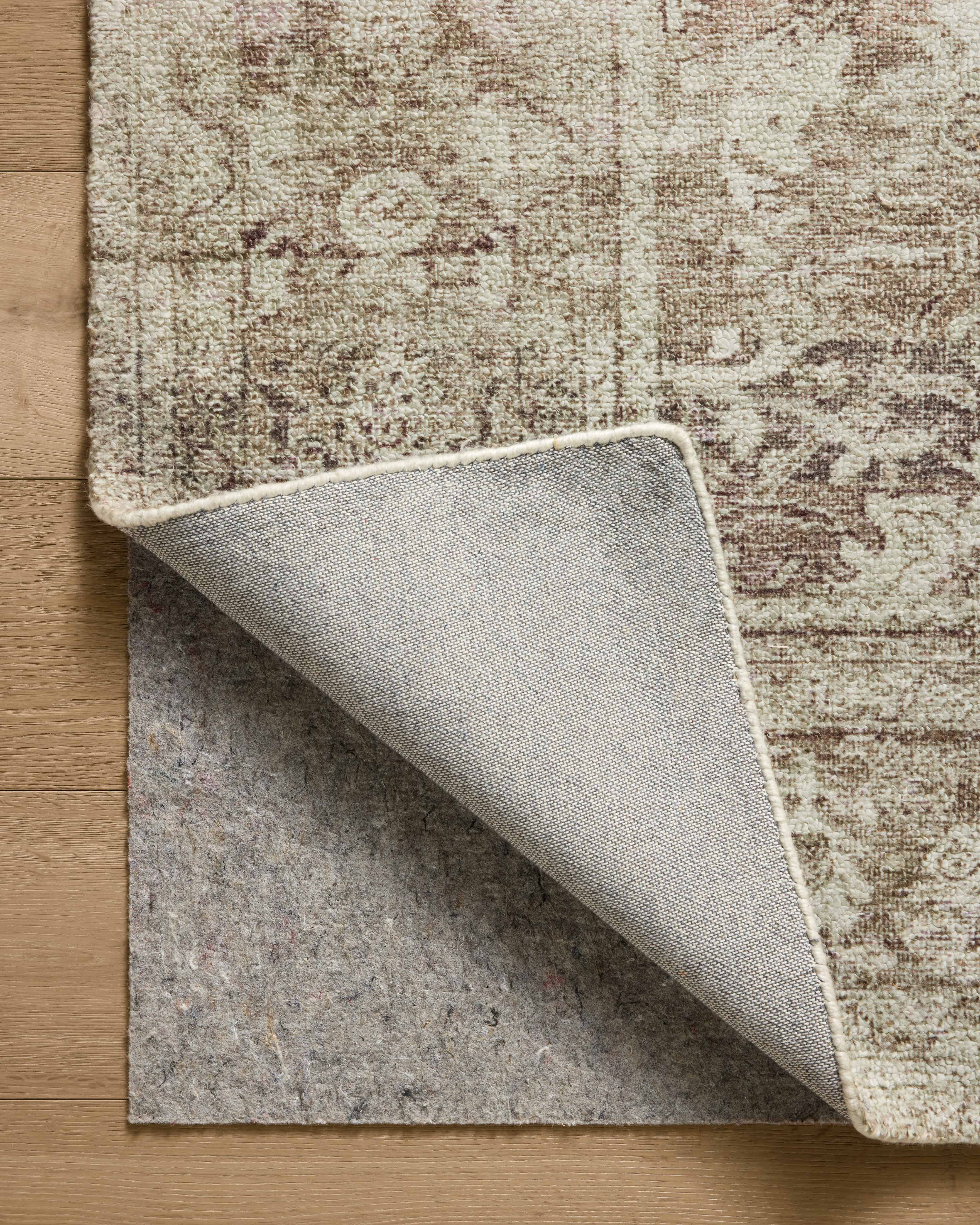 Magnolia Home by Joanna Gaines x Loloi Wimberly Bark / Ivory Rug, 18" x 18" Sample – view 8