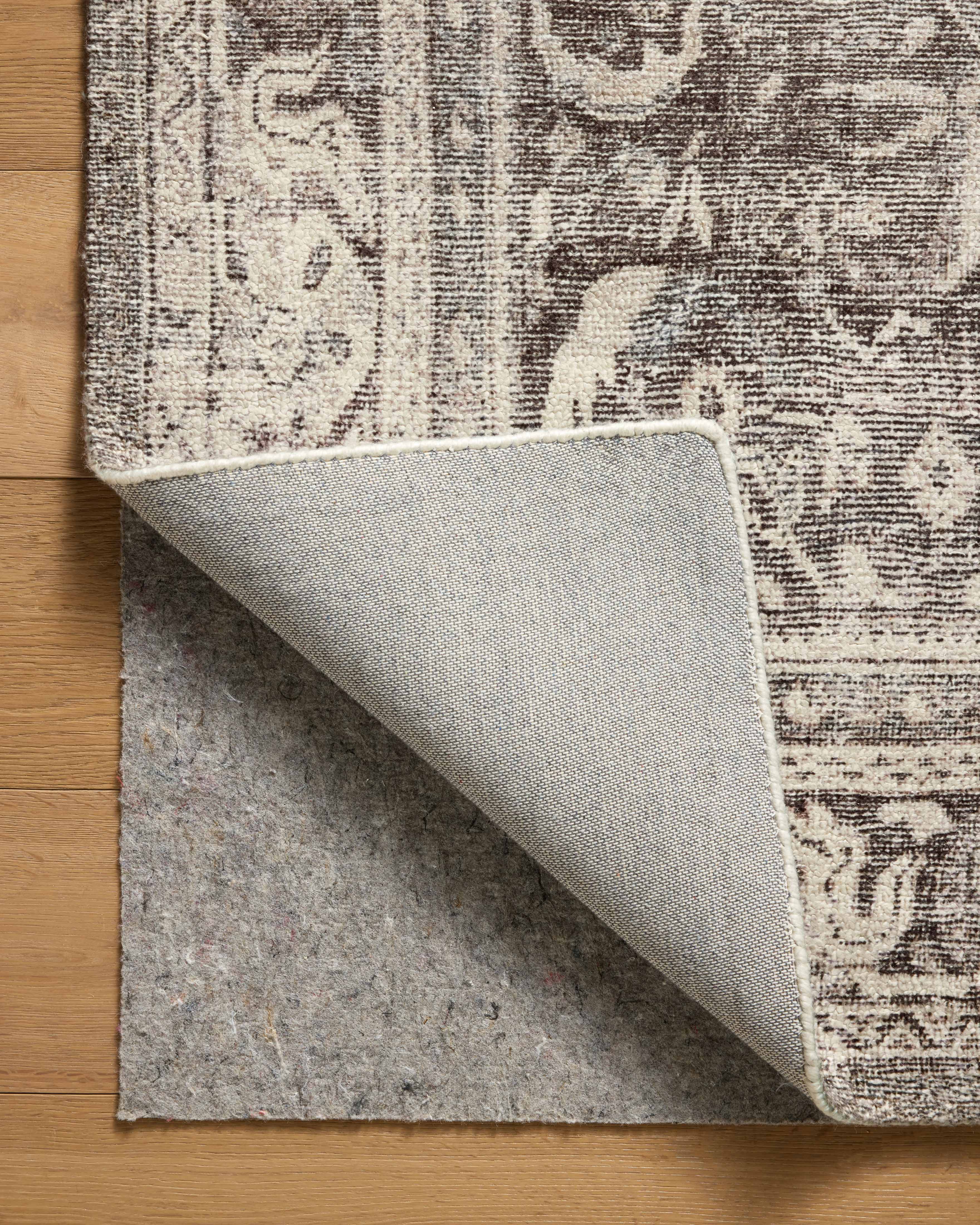 Magnolia Home by Joanna Gaines x Loloi Wimberly Ink / Bone Rug, 18" x 18" Sample – view 6