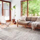 Loloi Wynter Silver / Charcoal Rug RUGS - synthetic Loloi