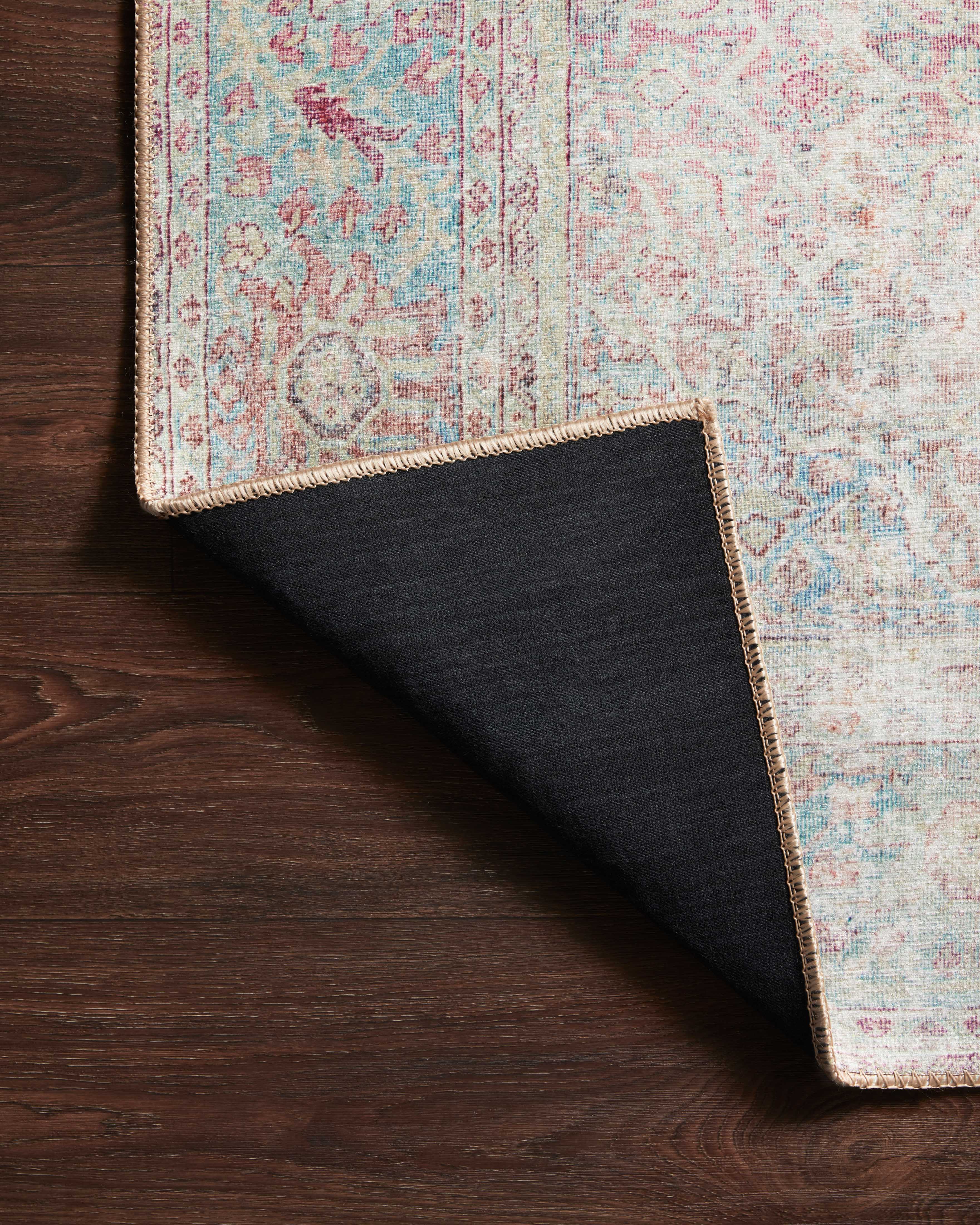 Loloi Wynter Red / Teal Rug RUGS - synthetic Loloi