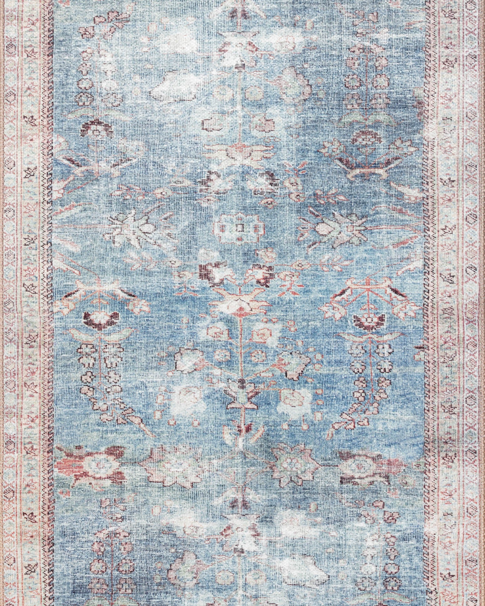 Loloi Wynter Teal / Multi Rug RUGS - synthetic Loloi