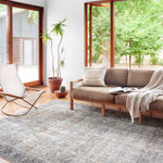 Loloi Wynter Grey / Charcoal Rug 0-patterned Loloi