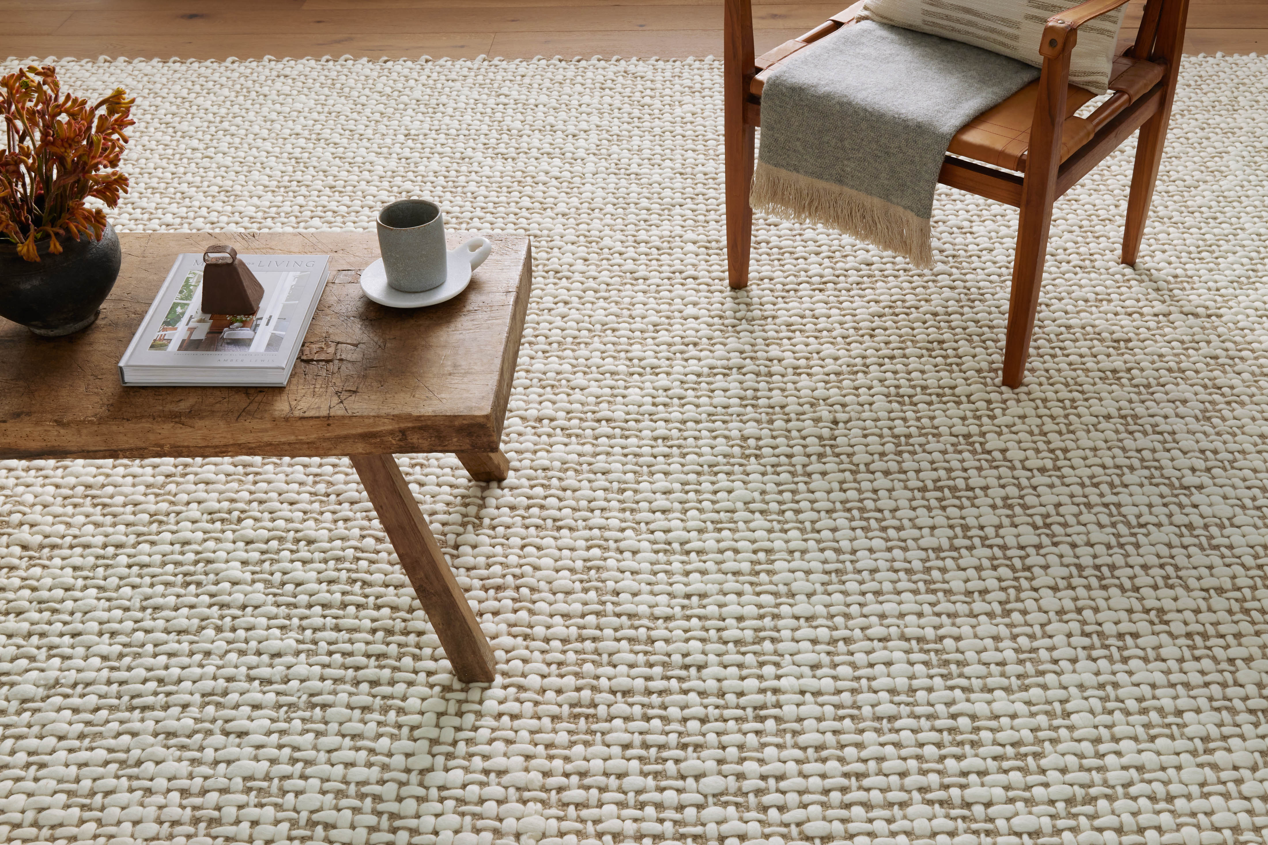 Amber Lewis x Loloi Yellowstone Natural / Ivory Rug RUGS - wool Loloi