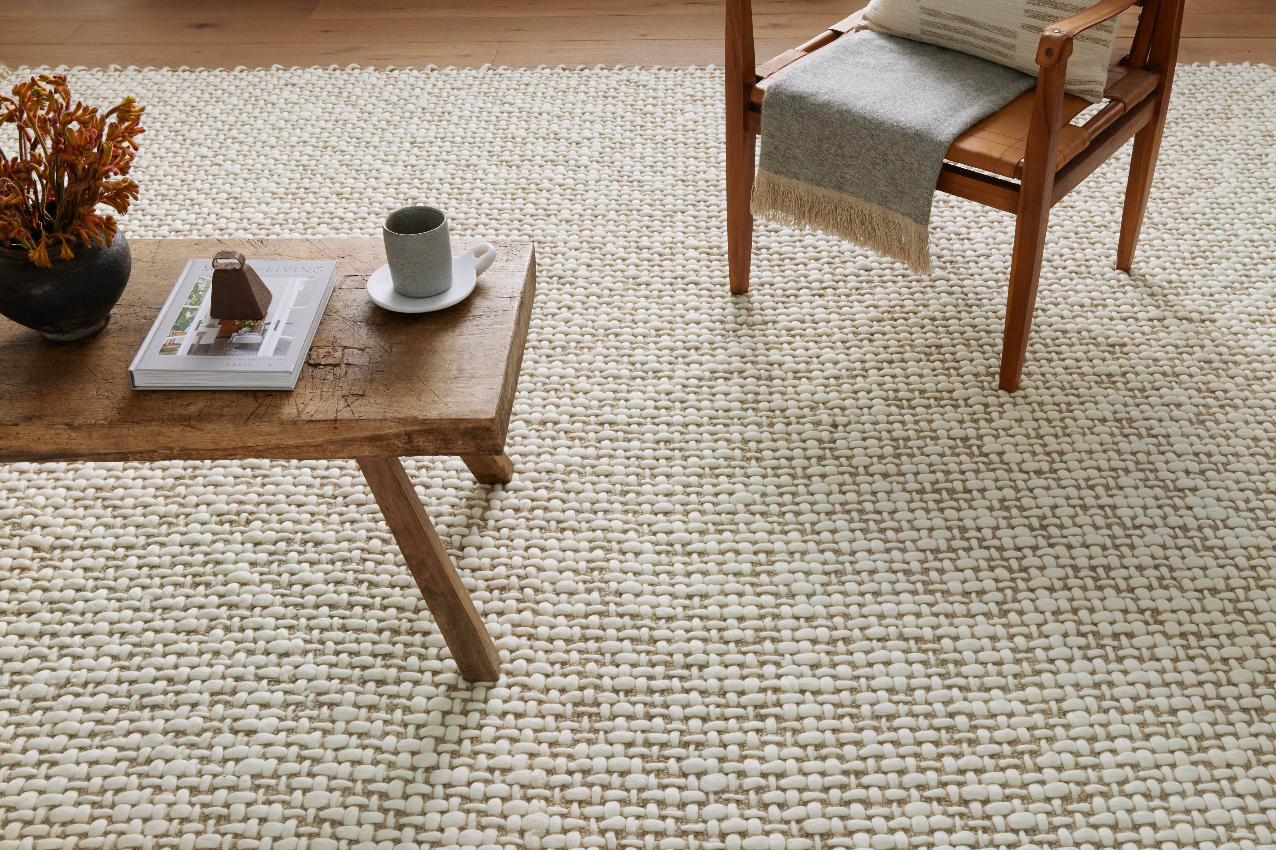 Amber Lewis x Loloi Yellowstone Natural / Ivory Rug RUGS - wool Loloi
