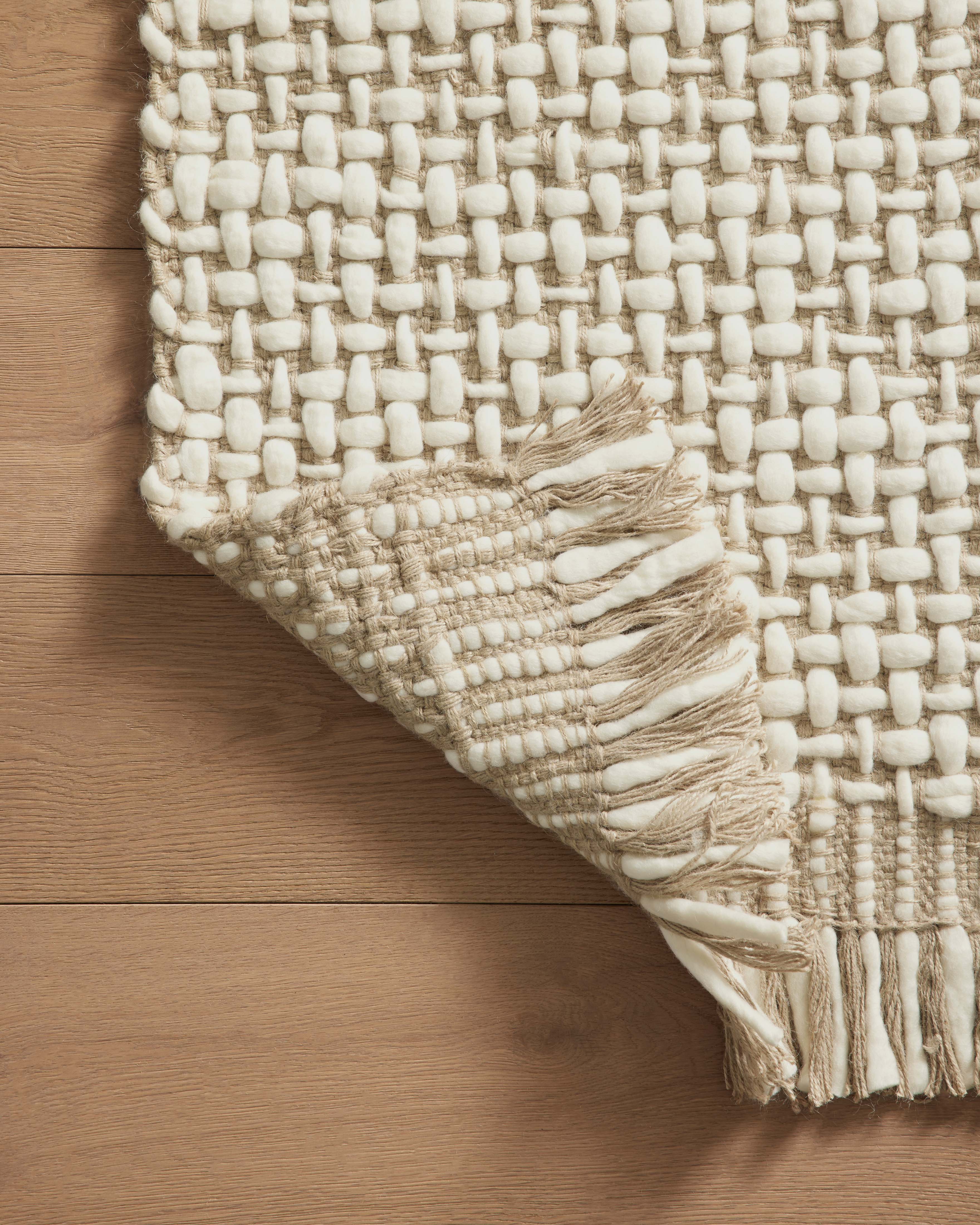 Amber Lewis x Loloi Yellowstone Natural / Ivory Rug RUGS - wool Loloi
