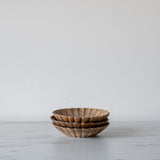 Scalloped Edge Mango Wood Bowl - Rug & Weave