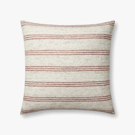 IN-STORE Amber Lewis x Loloi Zephyr Natural Wine Pillow 2 - PILLOWS - essentials - warm Loloi