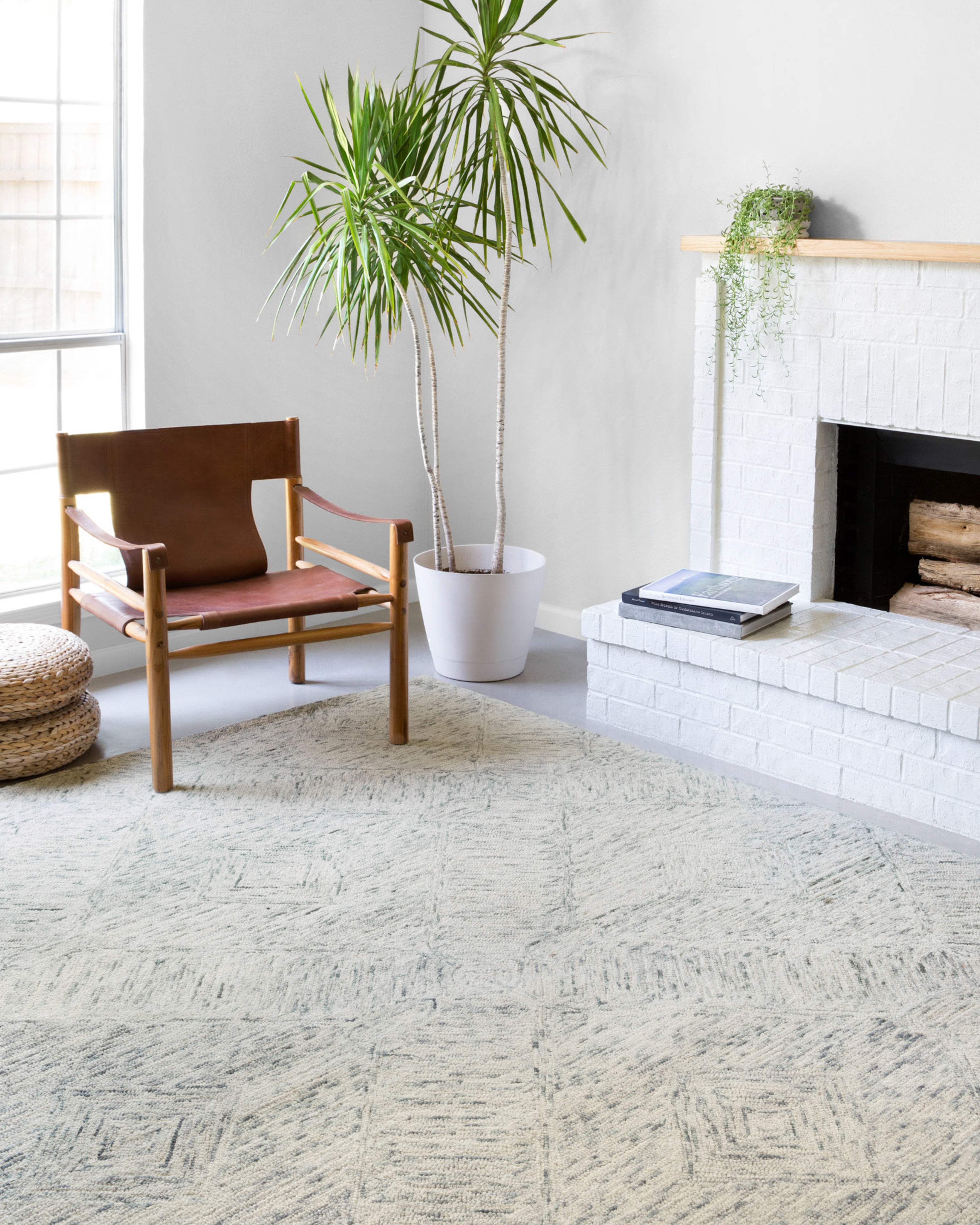 Loloi Ziva Sky Rug RUGS - wool Loloi