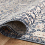 Amber Lewis x Loloi Zuma Blue / Ivory Rug 2-RUGS - patterned Loloi