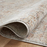 Amber Lewis x Loloi Zuma Silver / Multi Rug RUGS - synthetic Loloi