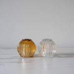 Ridged Glass Taper/Votive Holder - Rug & Weave