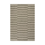 Nate Berkus Mateo Striped Wool Cozy Area Rug RUGS - wool Dash & Albert Olive 3' x 5'