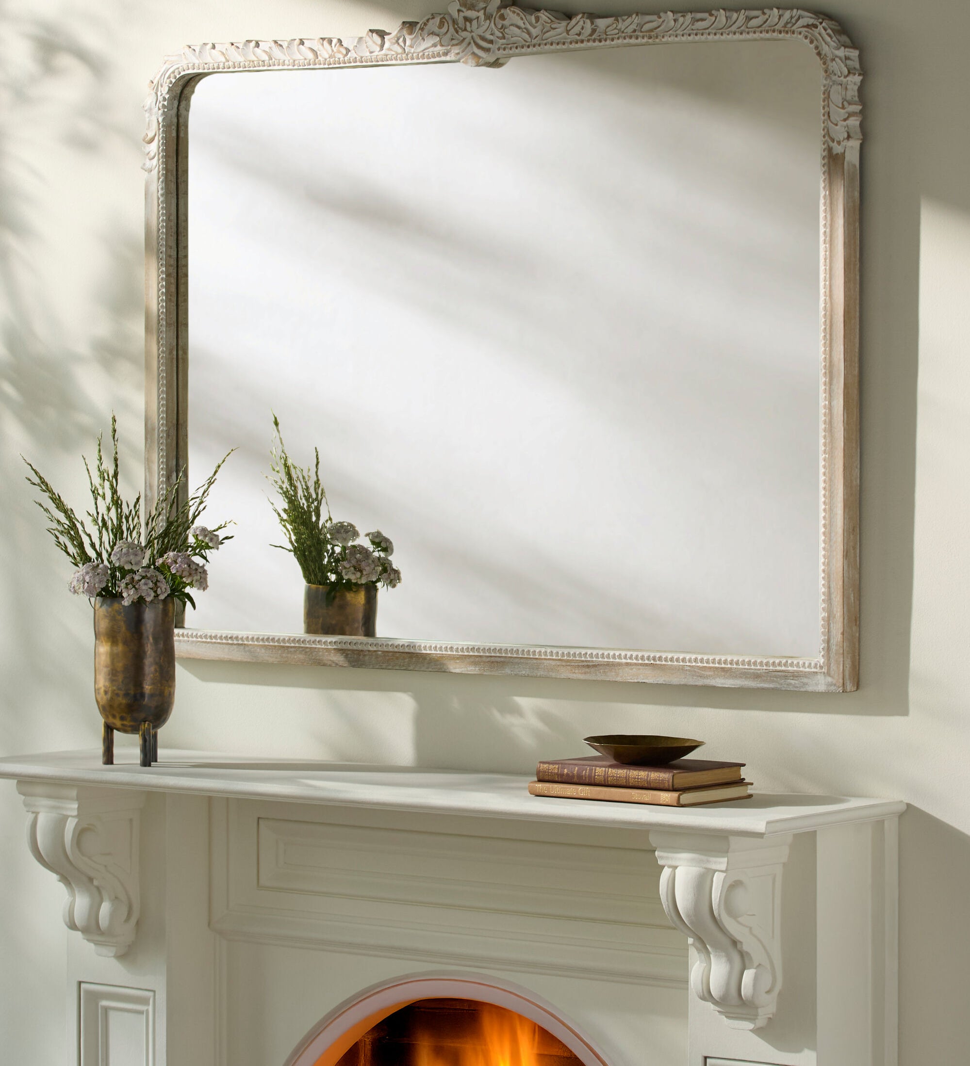 Azaria Mantel Mirror MIRROR - Mantel Mirror Surya