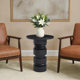 Talpa Mango Wood Side Table FURNITURE - side table Renwil
