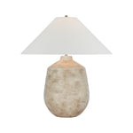Lillis Large Table Lamp LIGHTING - table lamp Visual Comfort Waxed Bisque Ceramic