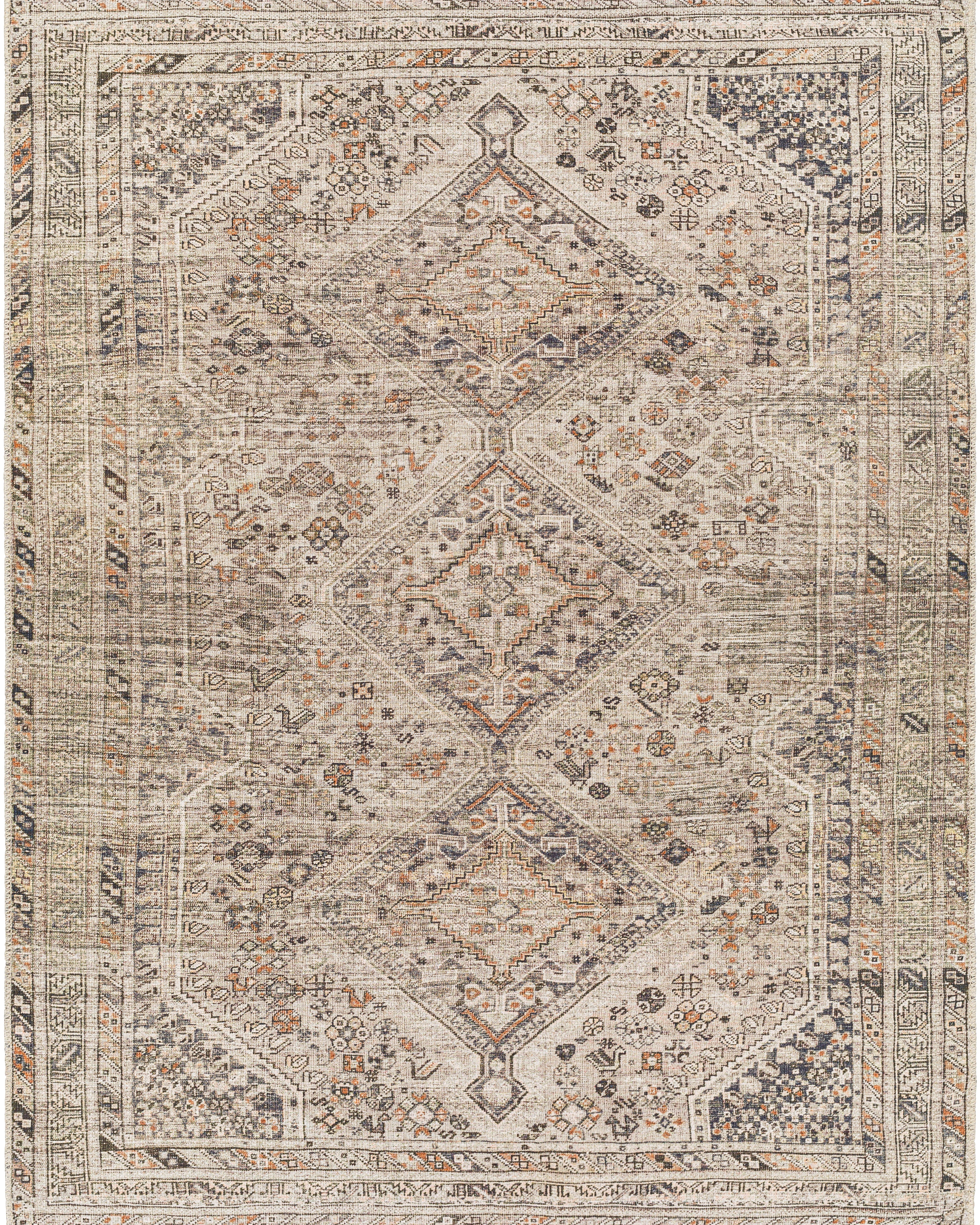 Aria Sage / Gold Washable Rug RUGS - synthetic Surya