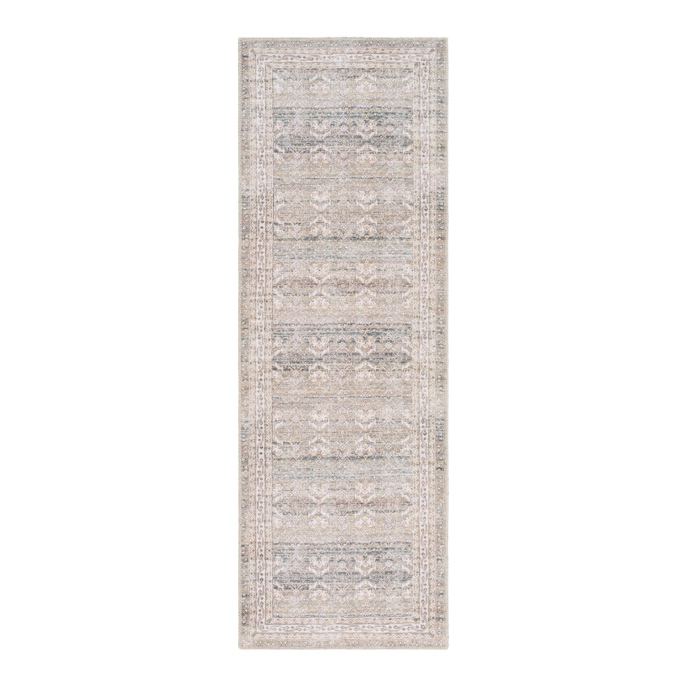 Aria Lagoon / Multi Washable Rug RUGS - synthetic Surya